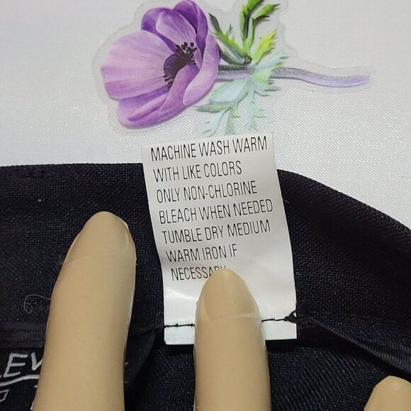 Larry Levine Sport, Not Worn, Black Size12, Women's Slacks - Picture 4 of 8